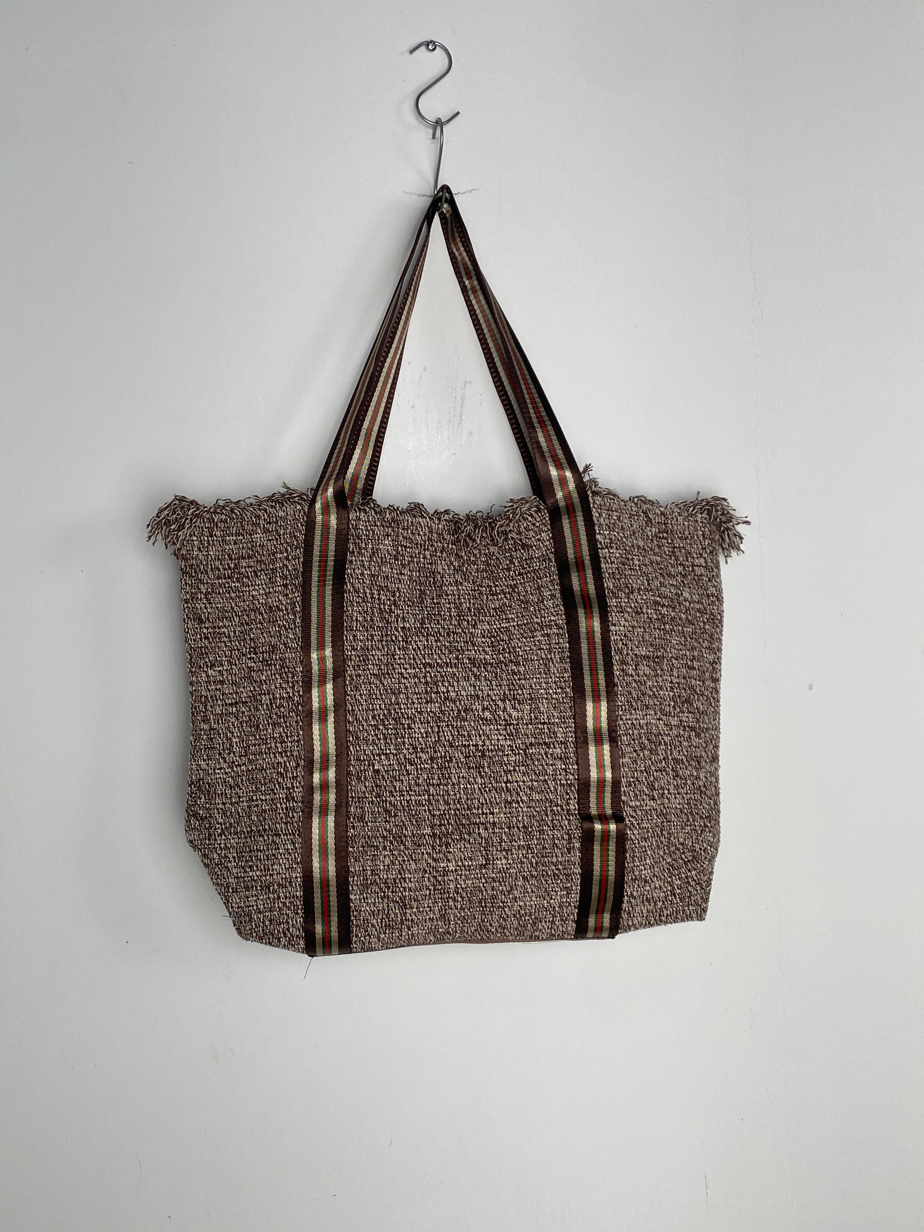 Eco-Friendly Old Style Linen Hiking Backpack