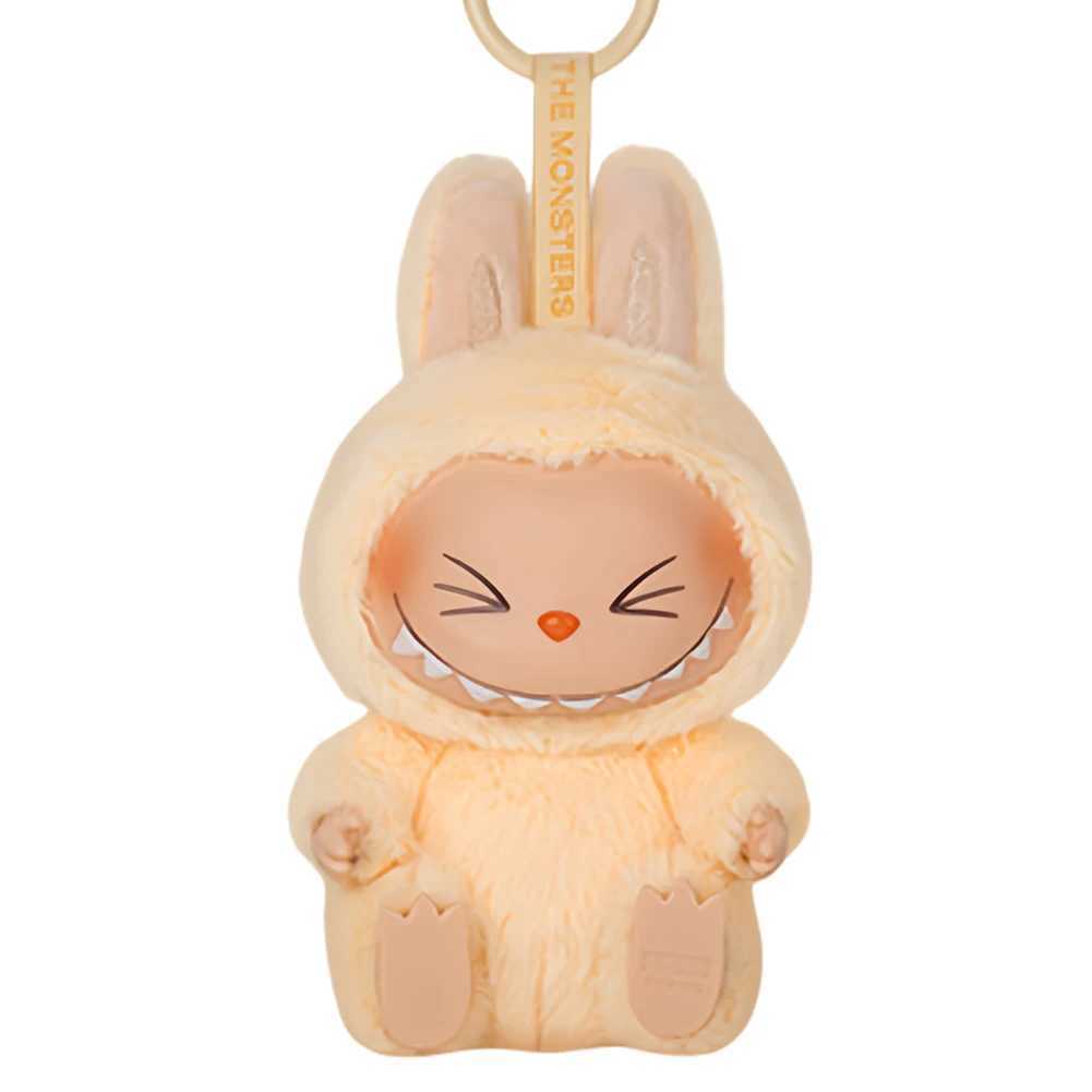 Free shipping Monsters Labubu plush Monster doll birthday gift picture model bag keychain pendant motorcycle decoration