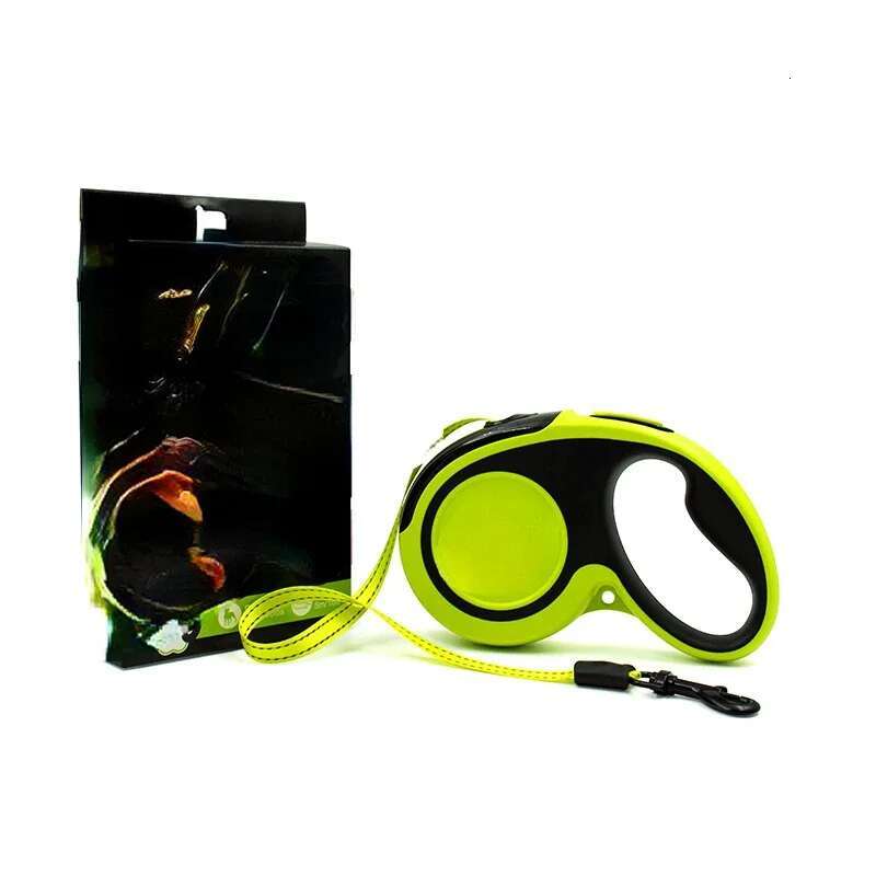 High End 5M Pet Rope, Large, Medium And Small Dog Reflective Automatic Telescc Rope Traction Belt