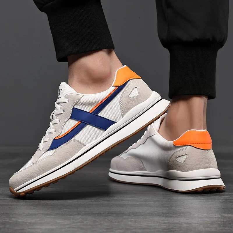 High Quality Flat/6/8 Cm Elevator Sneakers Summer Casual Trainers Height Increase Mesh Student Running Men Lift Shoes