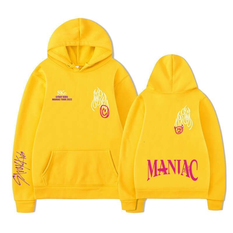 StrayKids MANIAC Tour Surrounding Support Clothing Same Pullover Sweater Women's Hoodie