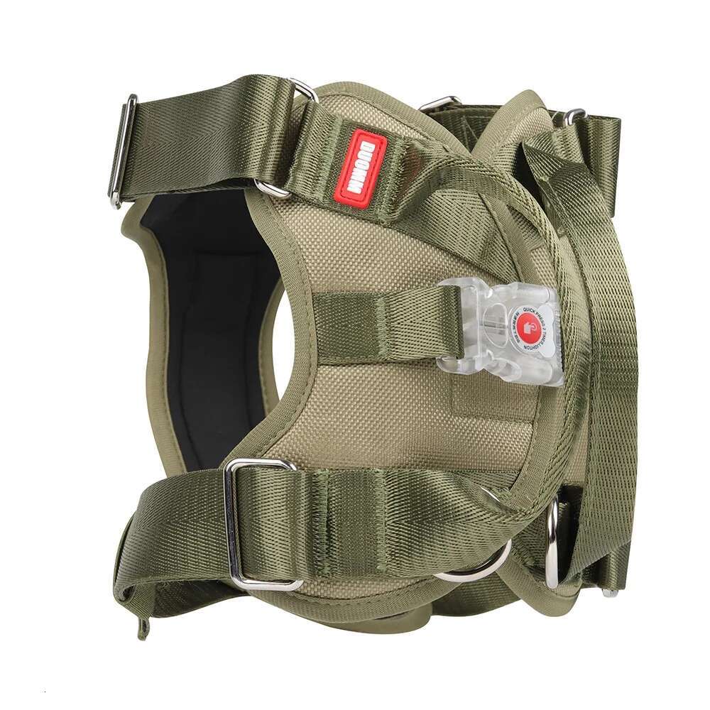 Pet And Back Traction Rope Reduces Load, LED Light Explosion-Proof Punching Large Dog Chest Harness Pet