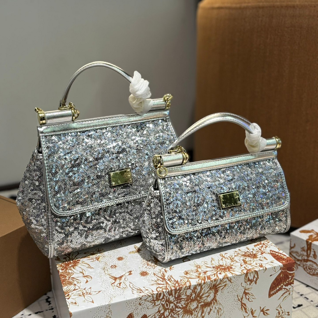 Designer bag Tote bag shopping Leather sac luxe HandBag Designer Tote Women shopping bag Underarm Shoulder Bag Sequined Bags