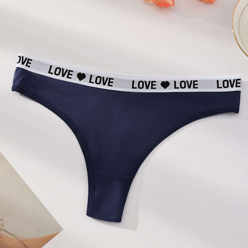 Foreign Trade European And American Style Thong Women's Triangle Pure Cotton Sexy T-Shirt Yoga Fiess Underwear