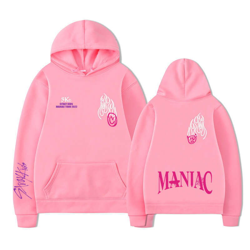 StrayKids MANIAC Tour Surrounding Support Clothing Same Pullover Sweater Women's Hoodie