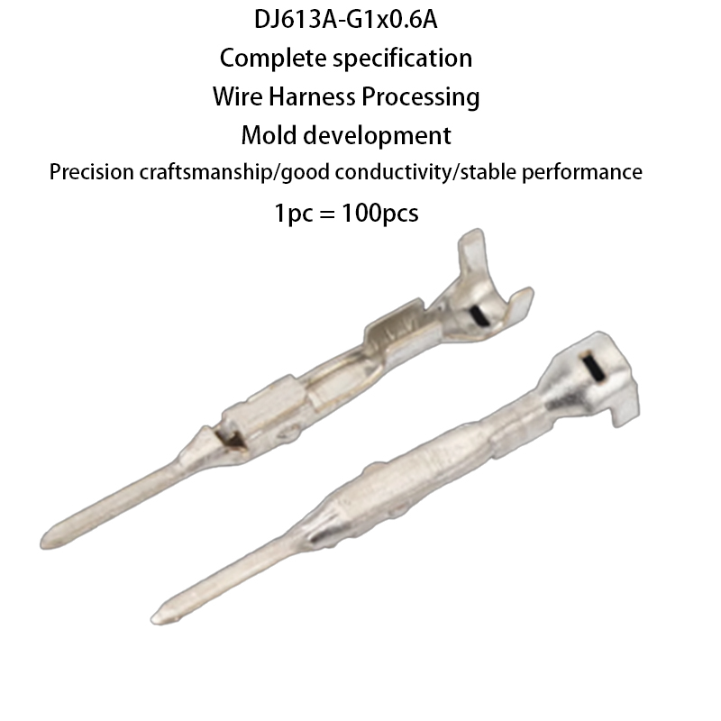 DJ613A-G1*0.6A male terminal auto connector connector domestic terminal pin 70110/70210