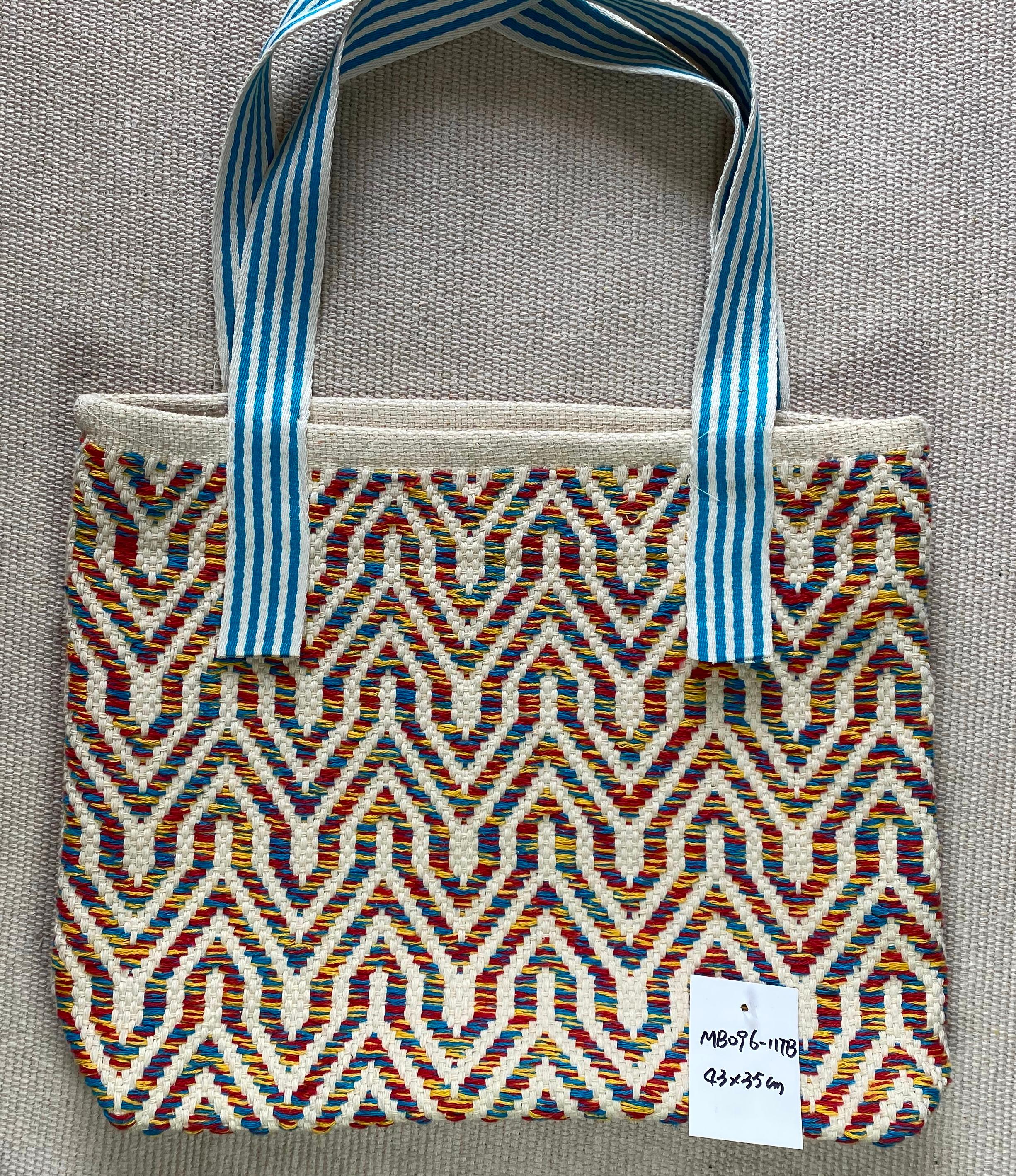 Hand-woven Vintage Coarse Linen Crossbody Bag