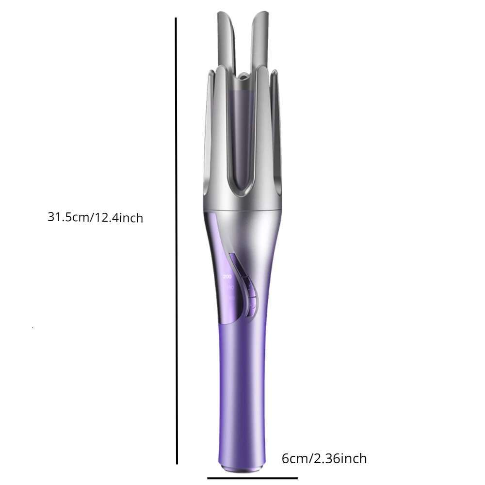 Automatic Culers USB Charging Portable Wireless Rotate Curler Auto Hair Curg Iron Anti Scalding