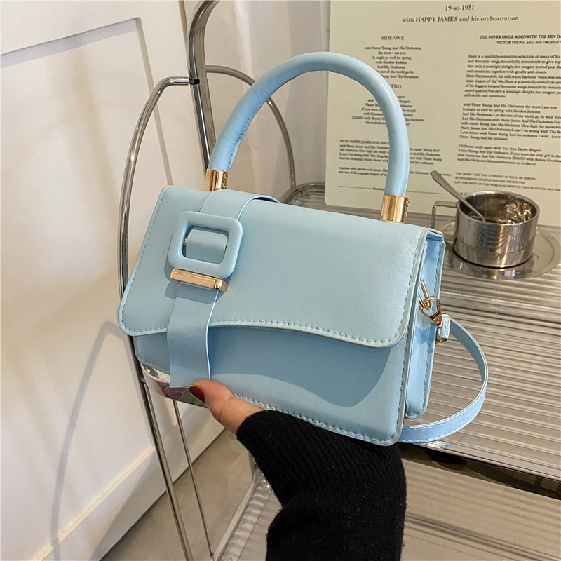 New Fashion Designer Crossbody Bag For Women Single Shoulder Outdoor Casual Handbag Solid Color Square Bag