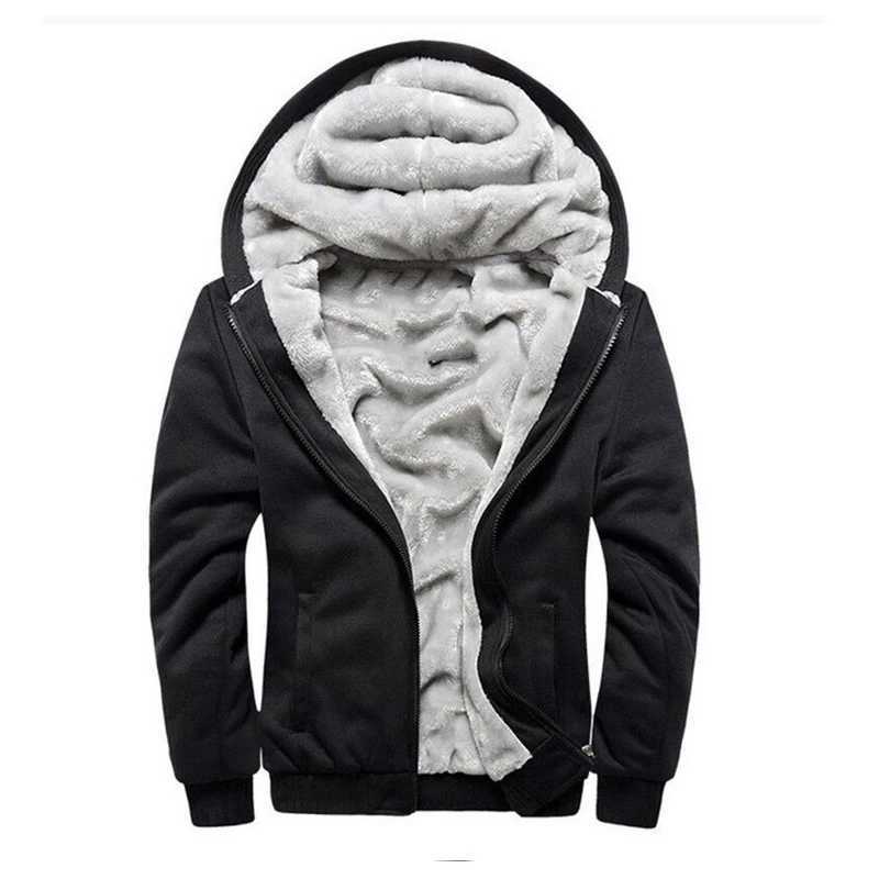 Mens coat zipper hooded sweatshirt son Goku role-playing winter wool unisex thick jacket clothing W250108