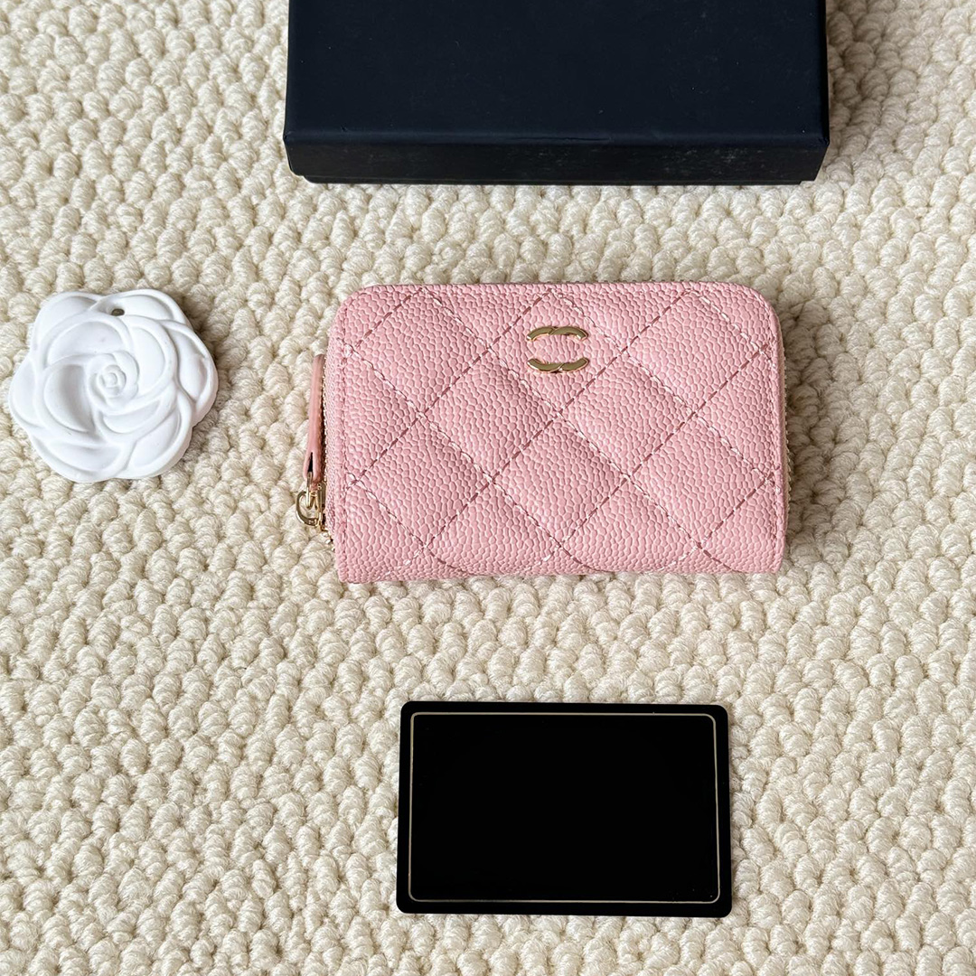 designer womens card holder classic brand coin purse fashion luxury keychain Small wallets Card package wallet for women men CRD2501082F12