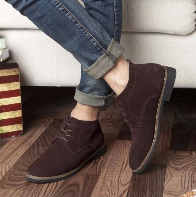 Ddmyoutdoor China Domestic High Top Casual Shoes Genuine Leather Men All Season Work Shoes Male Lace Up For Man Ankle Boots With Fur Black Size