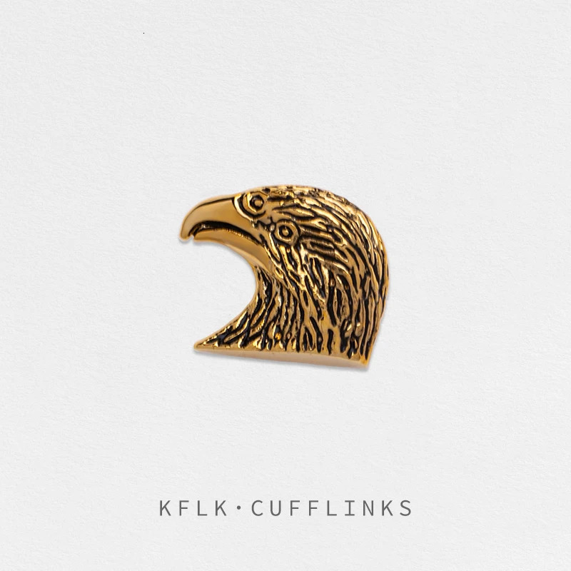 KFLK Fashion Eagle Brooch Pins Exquisite Brooches For Women Mens Costumes Badge Brooch Jewelry Wholesale 241230