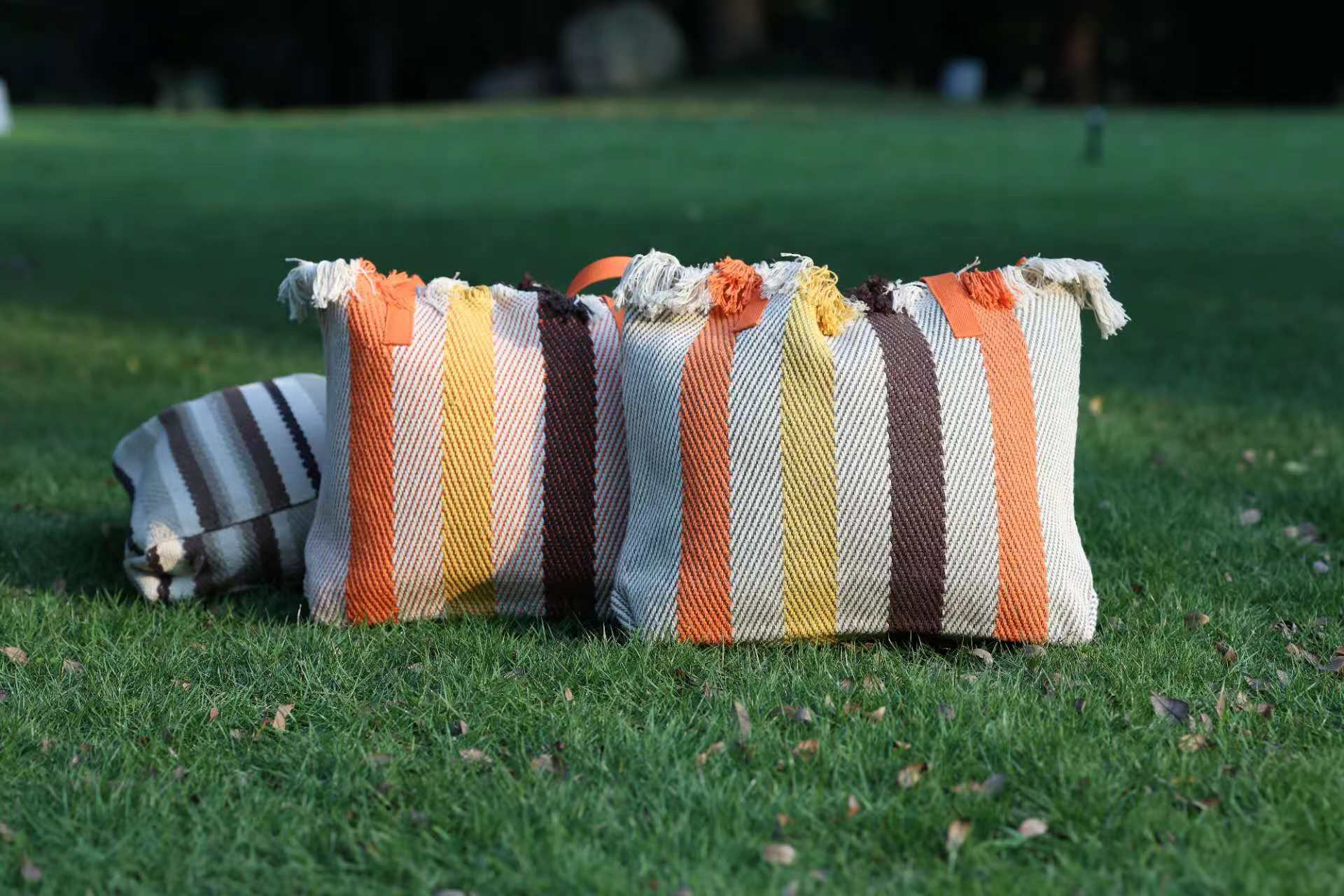 Eco-Friendly Handcrafted Linen Messenger Bag for Women