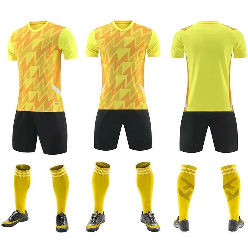 2025 Customized Boys Short Sleeve Set Men Kids Training Suit Jerseys Football Kid Adult Survetement Soccer