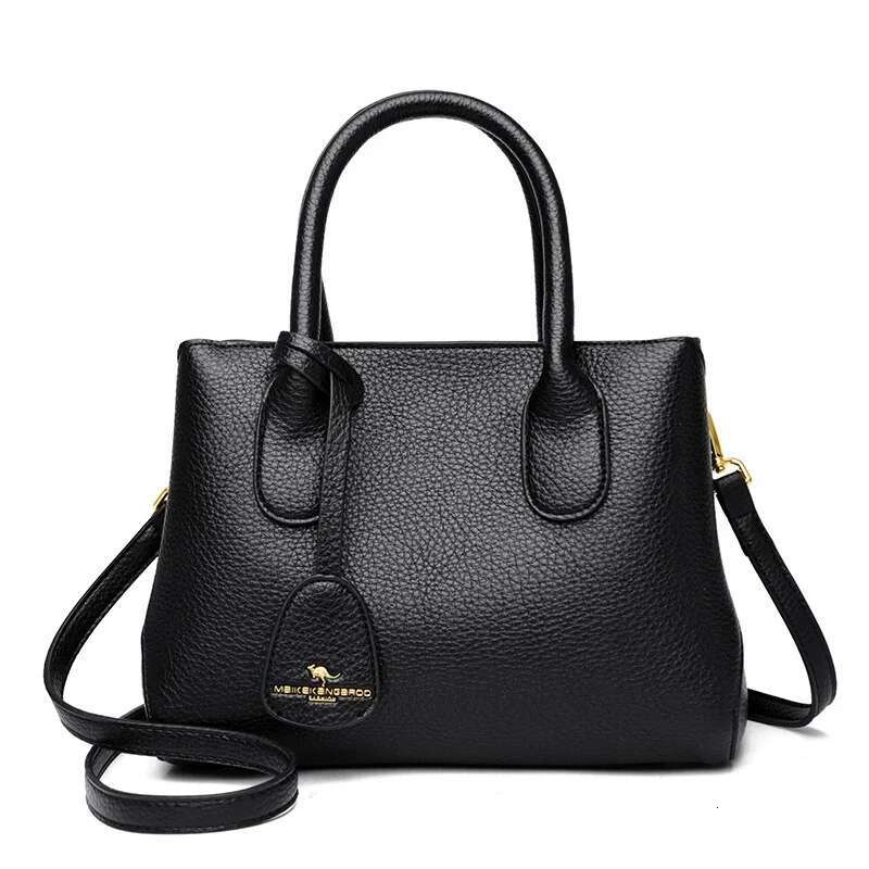 Designer Multifunctional High Quality Leather Women's Handbag Fashion Tassel Design Ladies Shoulder Crossbody Bags Bolsos