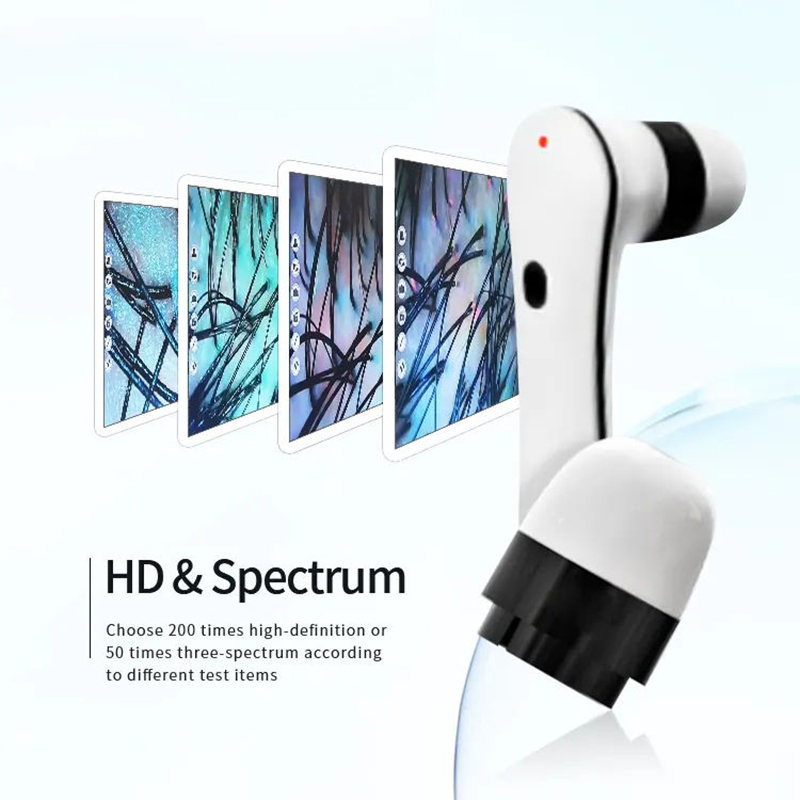 15 inch Scalp Massage Hair Regrowth Machine Hair Follicle Detection Analysis Anti-hair Loss Scalp Massager for Beauty Salon