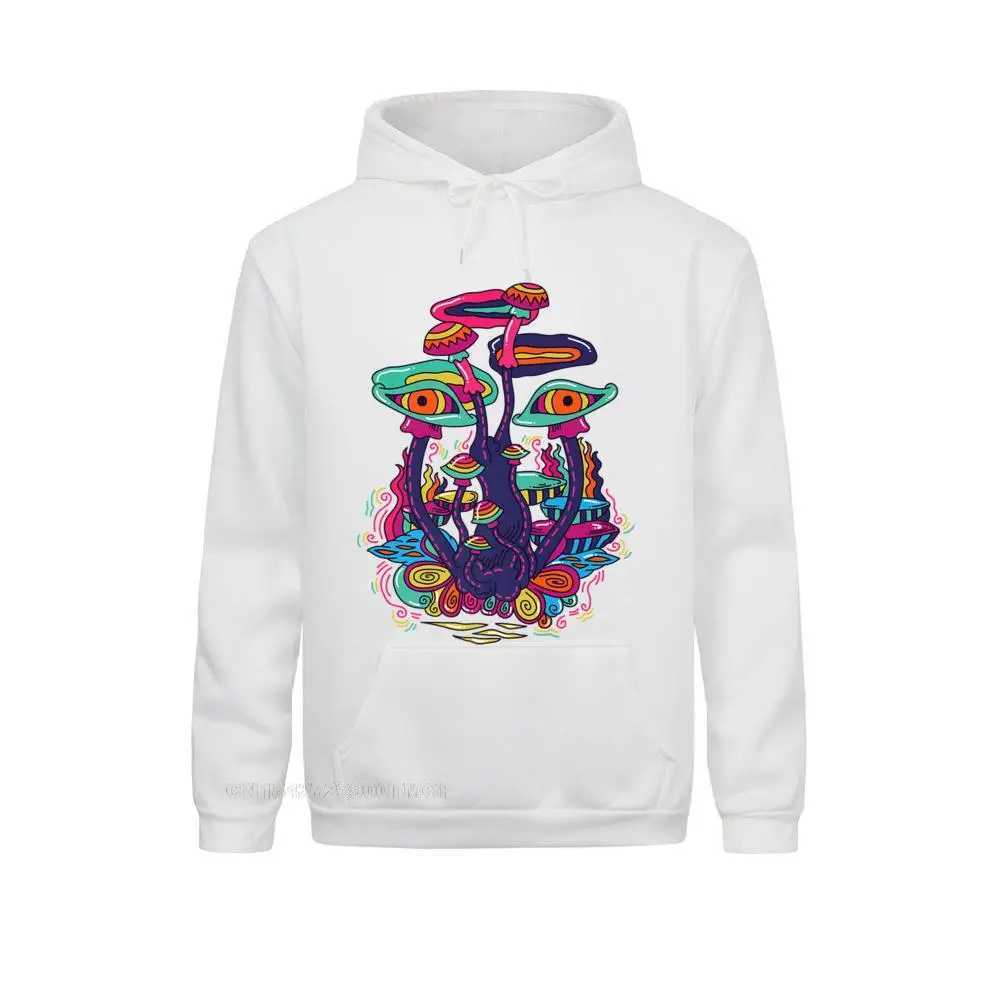 Trippy psychedelic mushroom eye sweatshirt crazy long sleeved new design mens hoodie April FOOL Day W250108