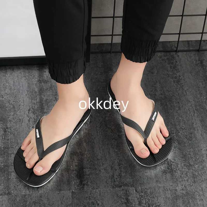 New Arrival Hot New In Spring Mens Flip Beach Slide Breathable Home Slide Indoor Anti slip Summer Main Push Pull Slide T250108