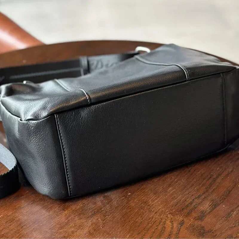 High Quality Ladies' Shoulder Versatile Natural Cowhide Messenger Bag Women's Casual Leather Handbag Large Capacity