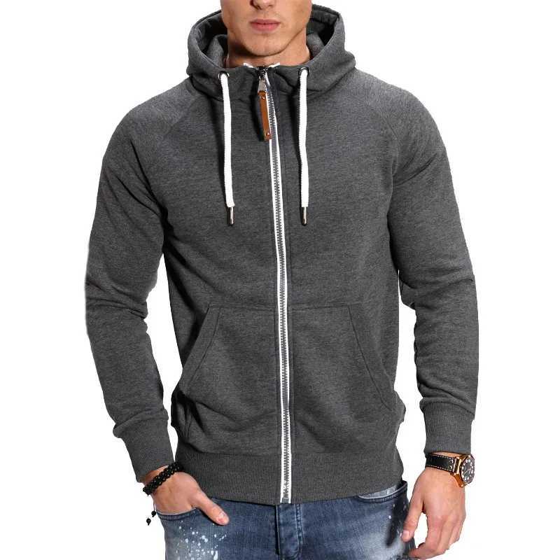 Mens Raglan sleeve cardigan with high-quality texture and colorful blocking design loose sports style mens hoodie W250108
