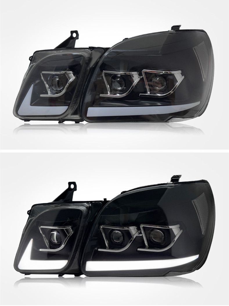 Car Lights Assembly For Lexus LX470 1998-2007 6 Far 6 Near Headlight All LED Daytime light Turn Signal Accessories