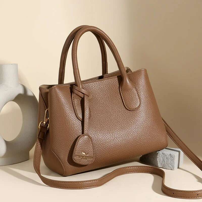 Designer Multifunctional High Quality Leather Women's Handbag Fashion Tassel Design Ladies Shoulder Crossbody Bags Bolsos