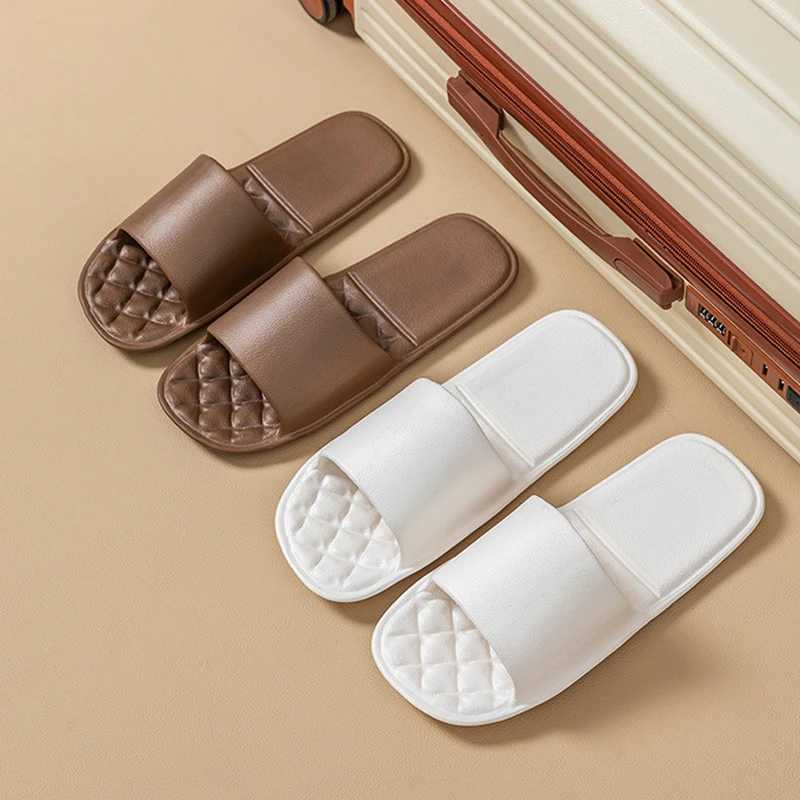 New Arrival Mens portable travel slide womens folding Eva hotel room slide couples shoes beach sandals lightweight leisure slide T250108