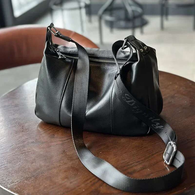 High Quality Ladies' Shoulder Versatile Natural Cowhide Messenger Bag Women's Casual Leather Handbag Large Capacity