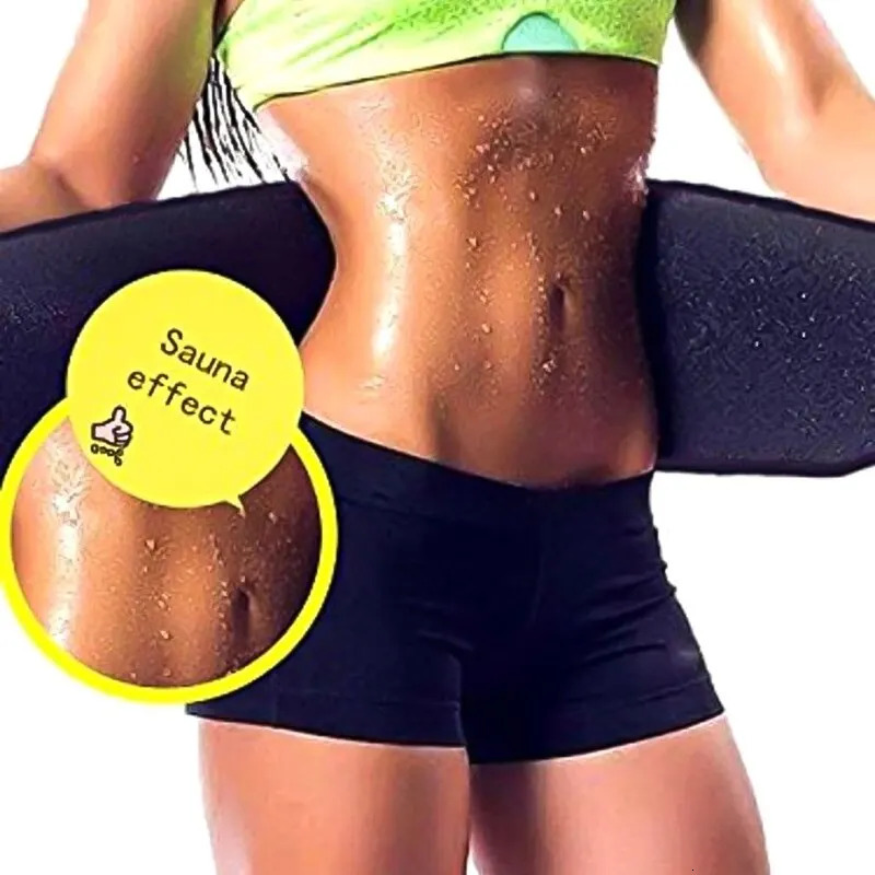 Shaperwear Waist Trainer Belts Control Tummy Slim Body Shaper Muscle Building Sweatband Women Men Underbust Trimmer Corset Belt 250107