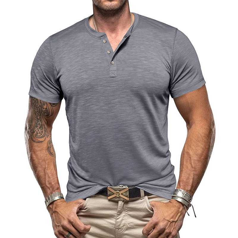 High Quality Henry Summer New Mens Short sleeved T-shirt Fashionable Mens Casual Shirt S-6XL T250108