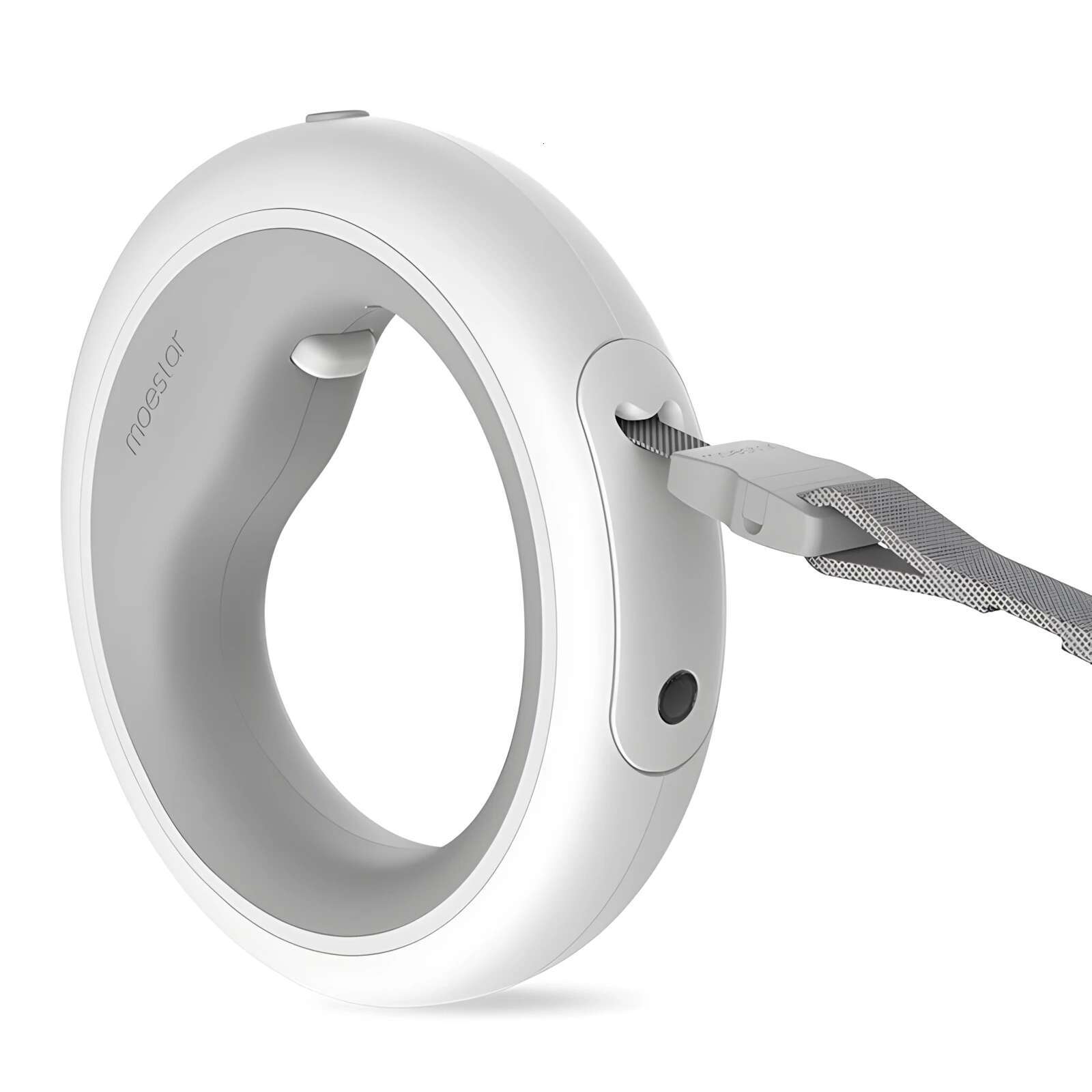 Automatic Retractable UFO Ring 3M Hand-Free Traction Dog Collar With LED Night Light Walking Pet Leash Rope
