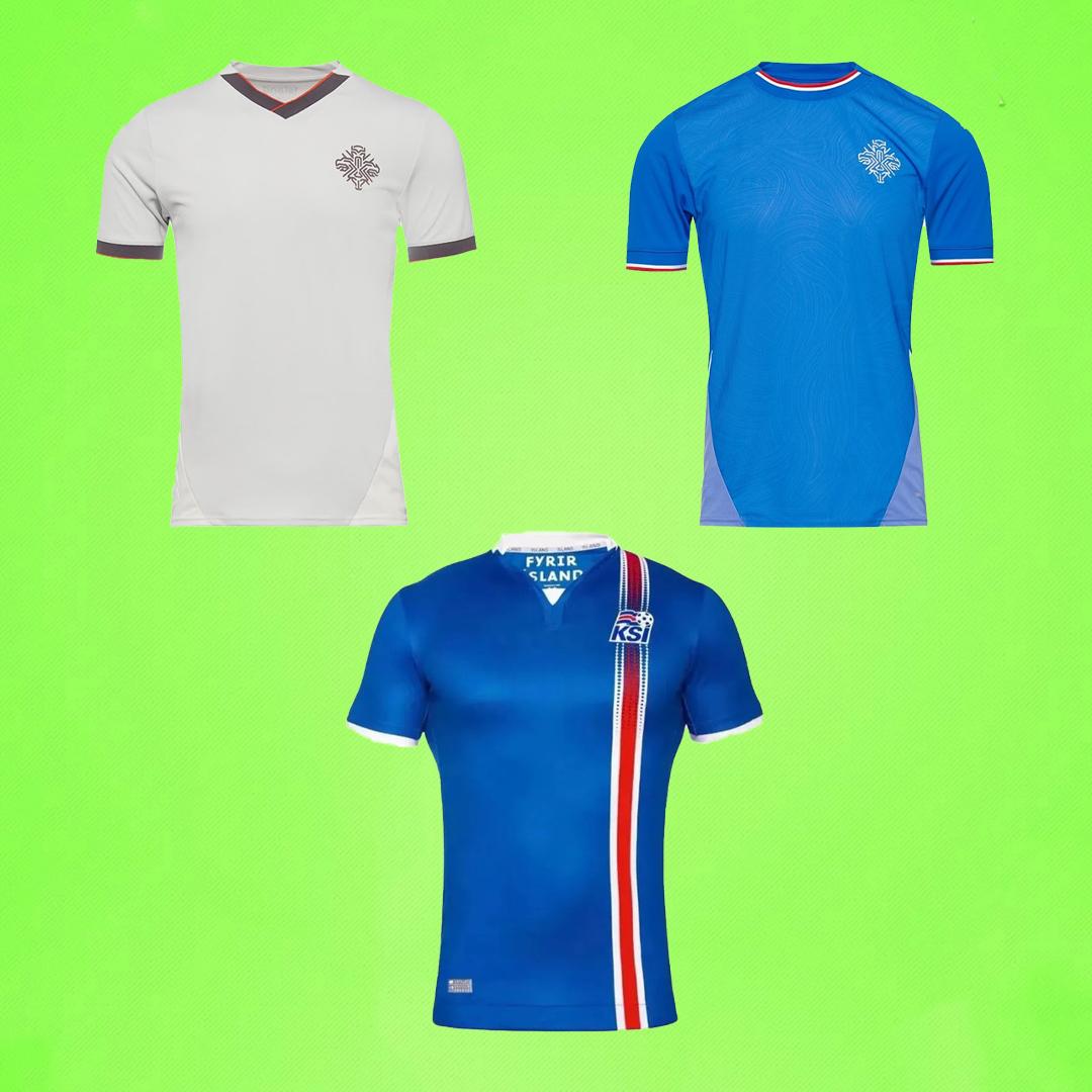 2024 2026 Iceland retro Soccer Jerseys kids kit men set 24 25 26 National Team Islandia 16 17 SIGURDSSON Uniform GUDJOHNSEN Football Shirt Haraldsson Islands