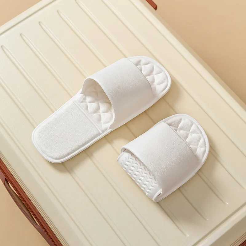 New Arrival Mens portable travel slide womens folding Eva hotel room slide couples shoes beach sandals lightweight leisure slide T250108