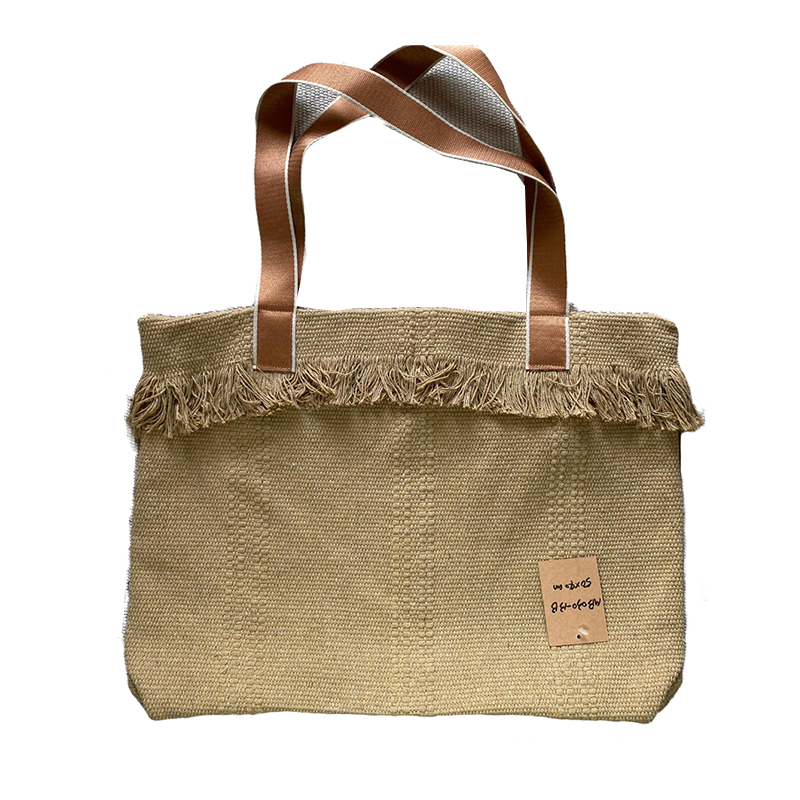 Handwoven Old Linen Crossbody Bag for Women