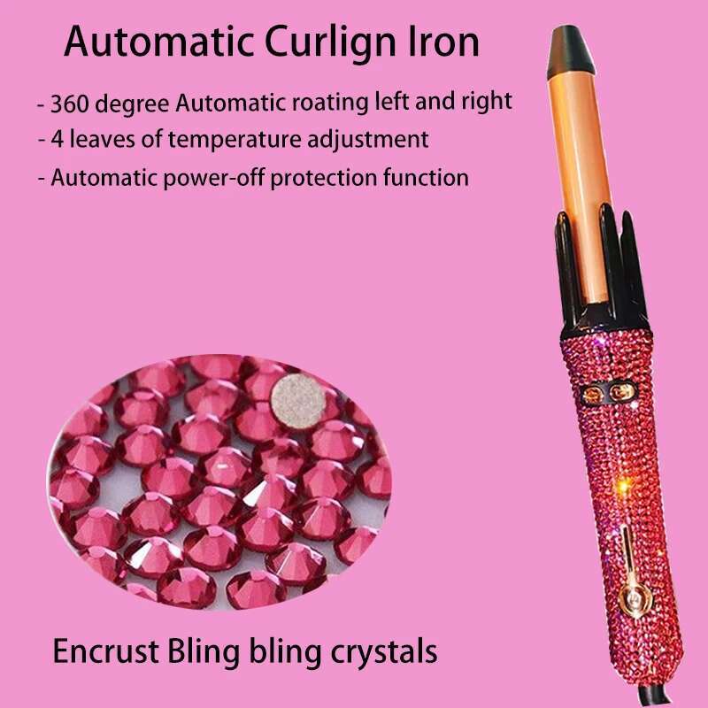 Hair Curler Dia Curg Irons Automatic modelador cachos boucleur cheveux ondulador de risadoras para cabello