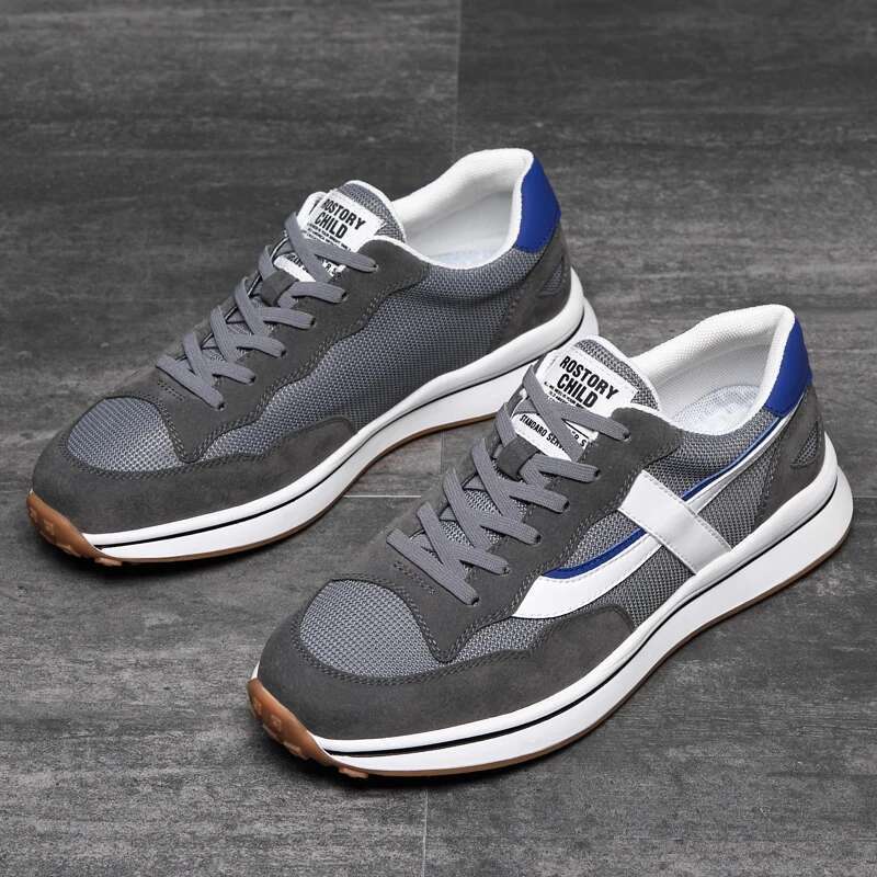 High Quality Flat/6/8 Cm Elevator Sneakers Summer Casual Trainers Height Increase Mesh Student Running Men Lift Shoes