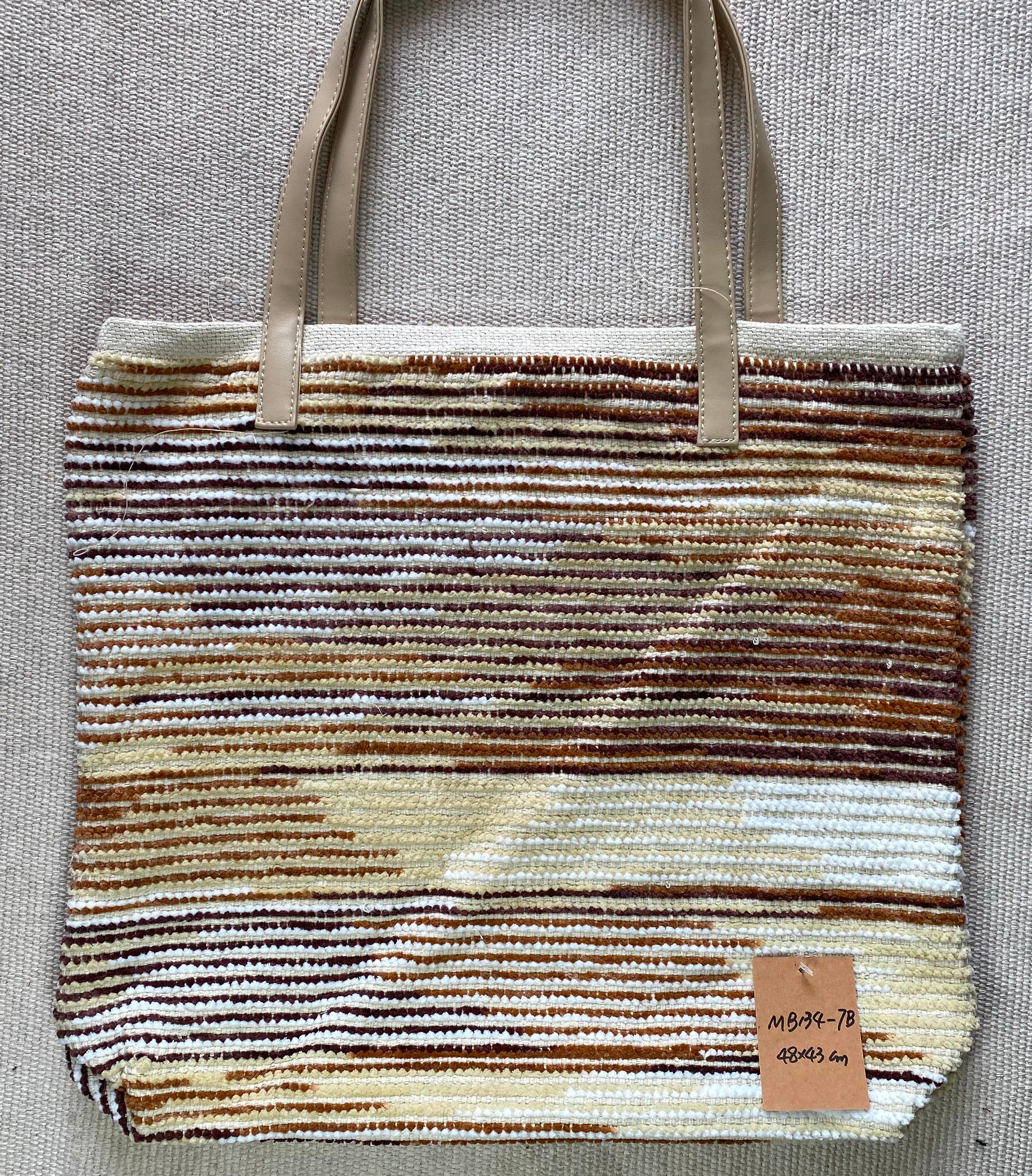Classic Handcrafted Linen Satchel - Perfect for Casual Outings