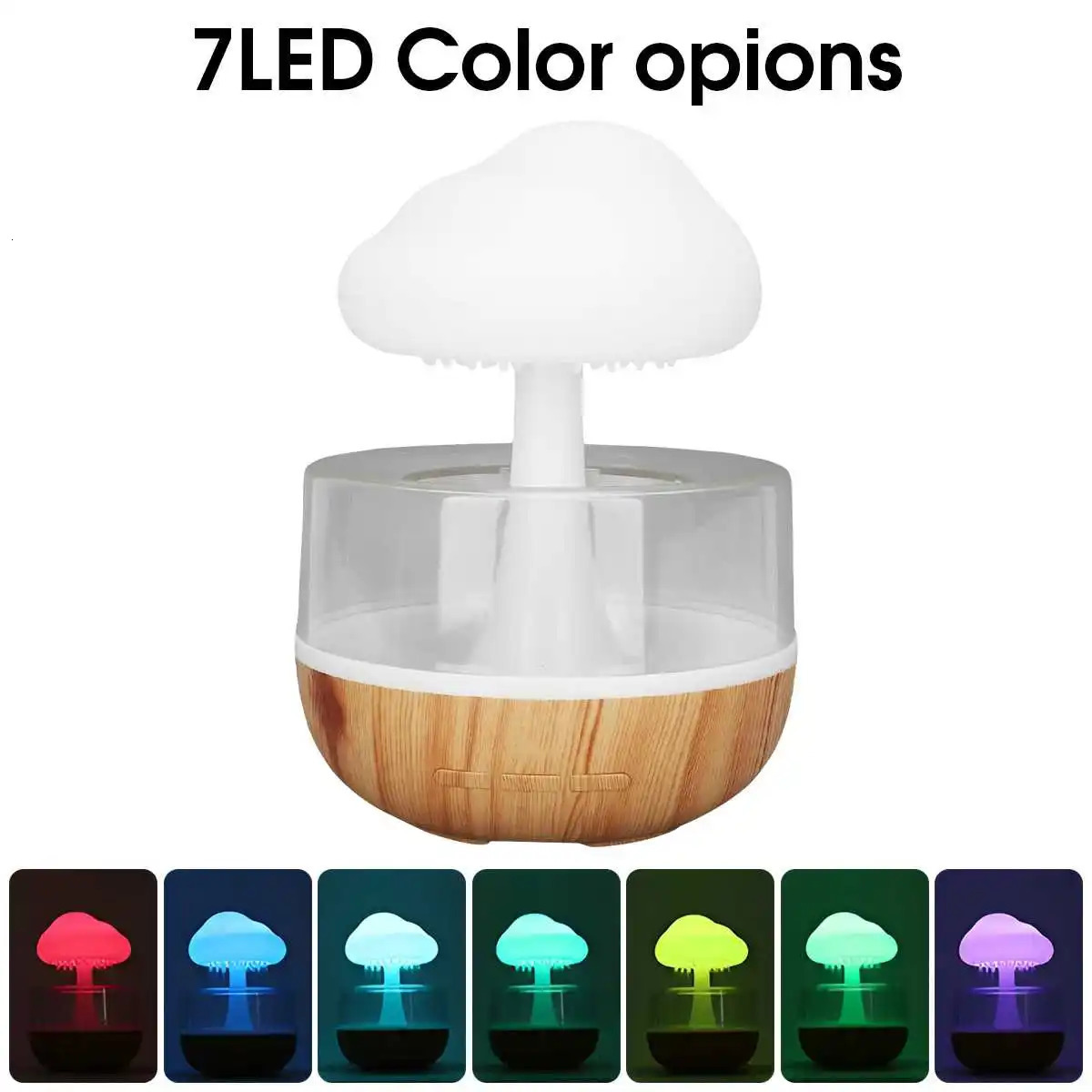 Mini Air Humidifier USB Electric Aroma Diffuser Essential Oil Purifier Aromatherapy Mist Maker Lights For Car Home Bedroom 250103