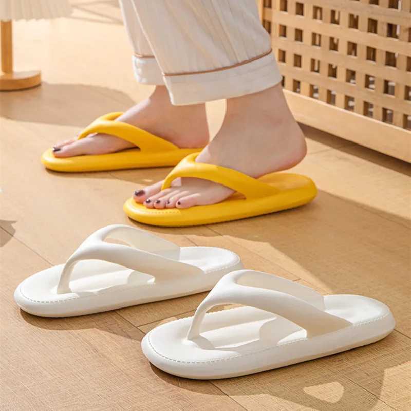 New Arrival New womens mens flip up soft soled beach sandals summer slippers casual shoes lightweight EVA slippers couples non slip flip up T250108