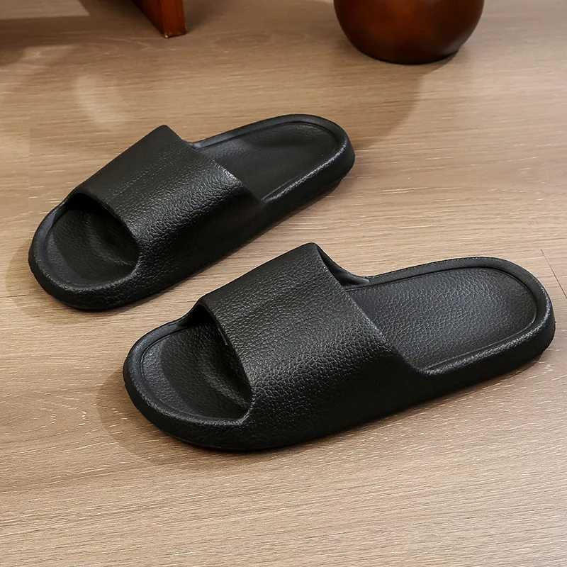 New Arrival Summer mens slippers shower womens bathroom non slip home flip cover beach EVA slippers mens sandals indoor bathroom slippers Zapatos T250