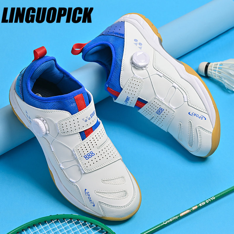 Badminton Shoes Tennis Sneaker Man Indoor Sports Ladies Tennis shoe Female Non Slip Womens Sneakers Athletic Outdoor Shoes