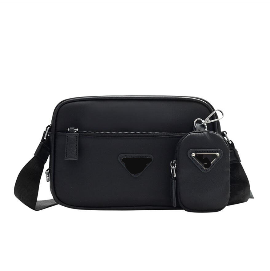 Wholesale P Luxury Designer Brands Shopping Bags Women Triangle Label Waterproof Leisure Travel Bag Large Capacity Nylon Mommy Tote Ladies Shoulder Bag Handbag o6d