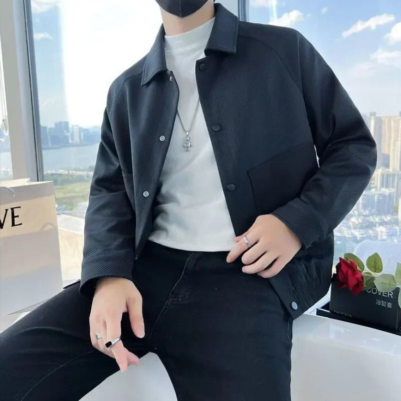 Spring Autumn Man Coat High Quality Cold Original s Trendy Baseball Jacket for Men Harajuku In Y2k Deals Sale 250107