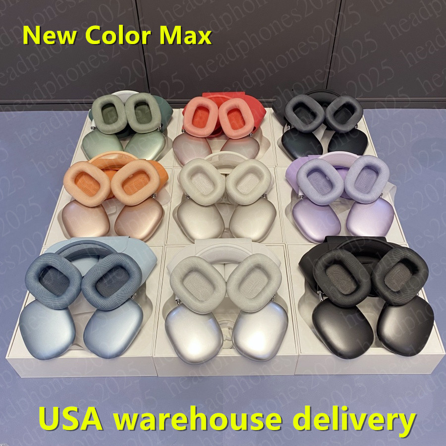 bluetooth Headphone Accessories Transparent Solid Silicone case for pro Max Pro 2 3 4 Headphones Smart popup Protective Case USA delivery