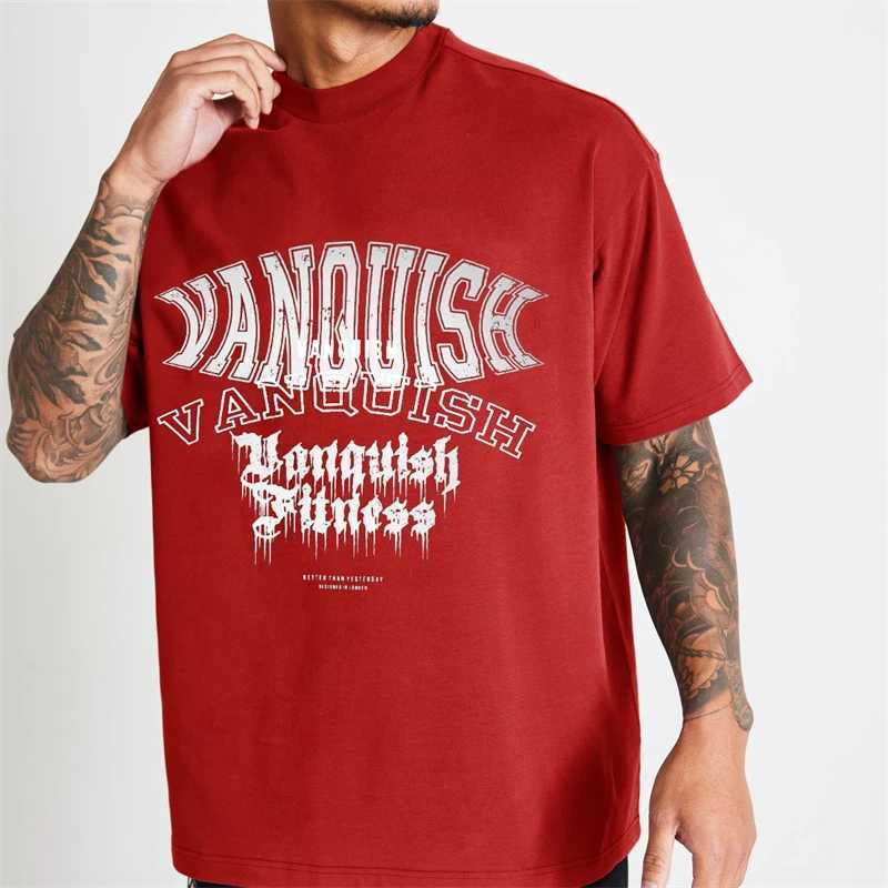 Sports new loose short sleeved T-shirt mens top pure cotton round neck fashionable casual street clothing trendy mens clothing M250108