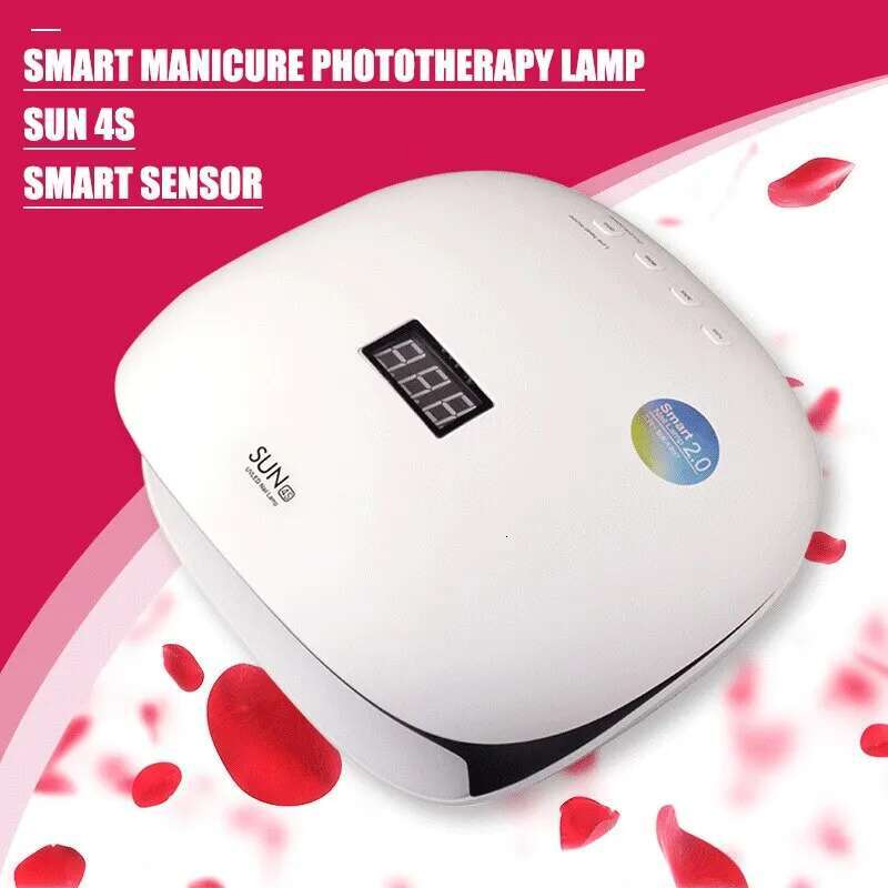 LED Gel Polish Drying With Auto Sensor Fast Curing Nail Dryer UV Lamp For Manicure Salon