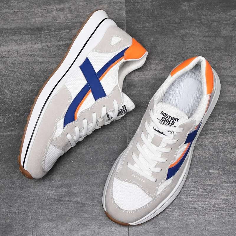 High Quality Flat/6/8 Cm Elevator Sneakers Summer Casual Trainers Height Increase Mesh Student Running Men Lift Shoes