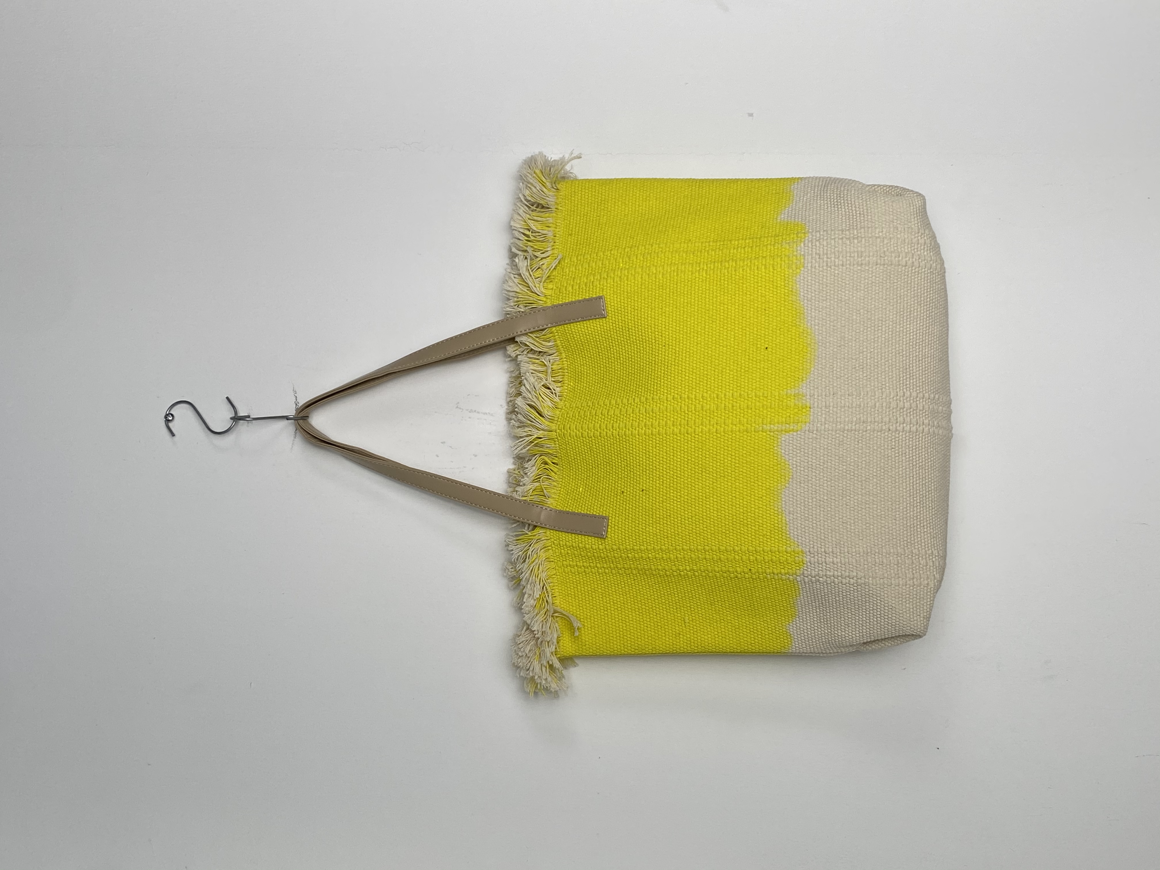 Classic Handmade Linen Shoulder Purse with Adjustable Strap
