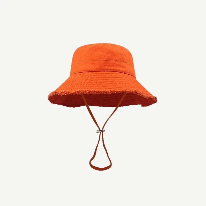 Outdoor Women Bucket Hat Wide Brim Fisherman Hat Dustproof Camping Bucket Hat 250107